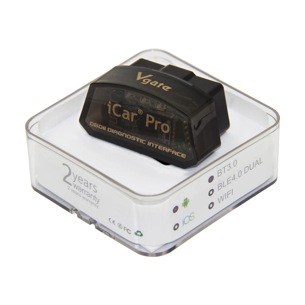 Vgate iCar pro ELM 327 Bluetooth OBD2 сканер диагностики автомобиля elm327 сканирующий инструмент автомобильный диагностический инструмент OBDII сканер automotivo
