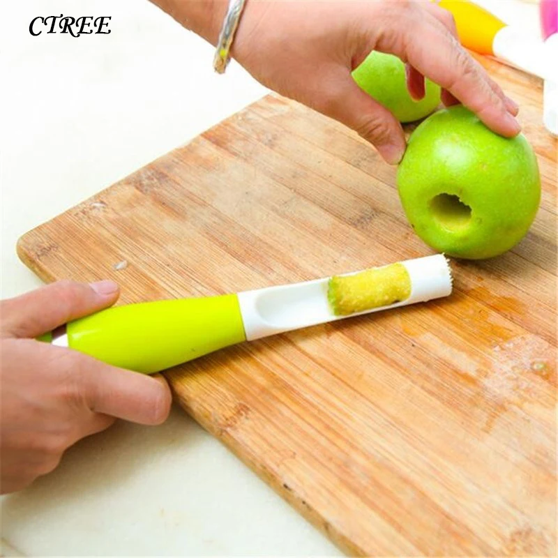 

CTREE Safe Non-toxic Plastics Portable Fruits Core Seed Remover Convenient Remove Core Supplies Kitchen Accessories Tools C444
