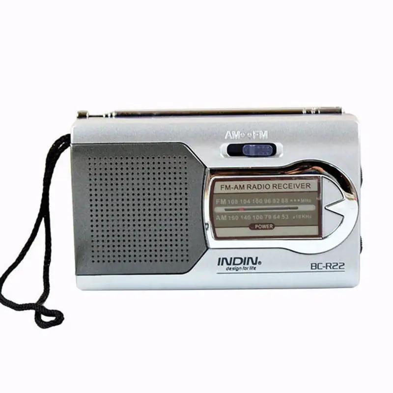 Портативный мини радиоприемник Apleok AM FM встроенный динамик со стандартным