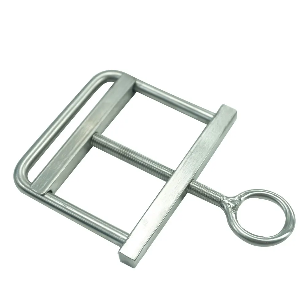 57 мм регулируемое кольцо для вытягивания мошонки из нержавеющей стали с