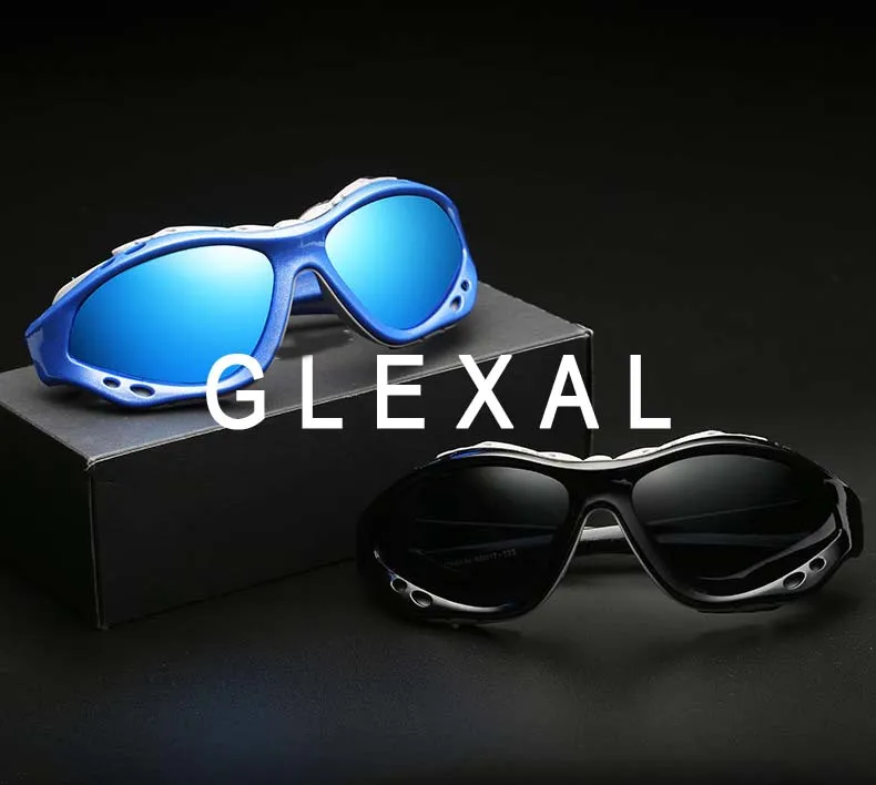 Glexal модные новые мужские тонированные очки для вождения поляризационные горного