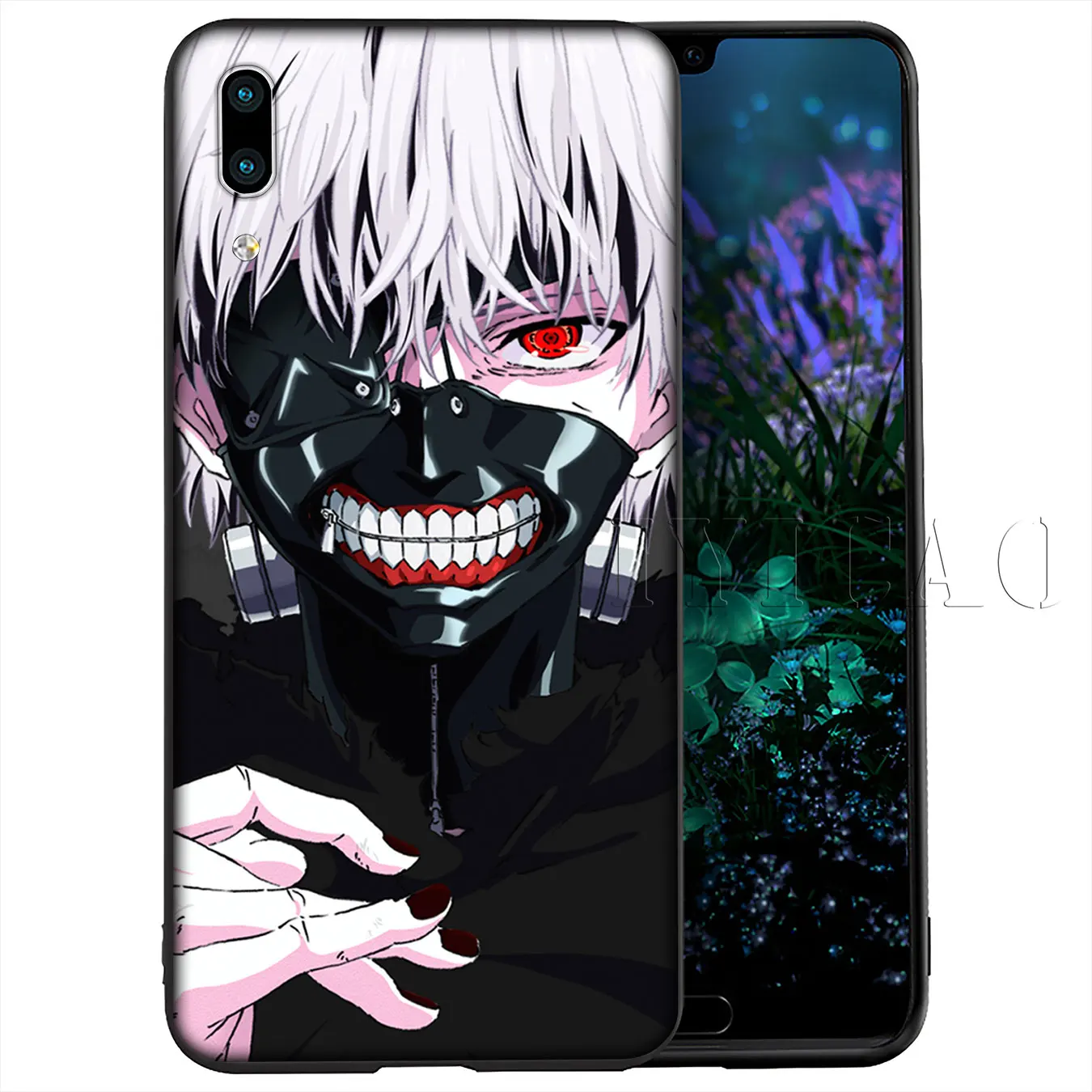 IYICAO Tokyo Ghouls Мягкий силиконовый чехол для телефона Huawei Y9 Y7 Y6 Prime 2019 Honor 20 8C 8X 8 9 9X 10 Lite