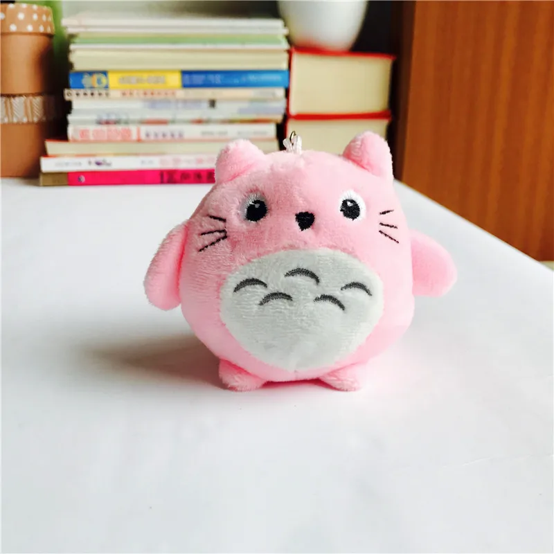3 Lucky Cat Мини Тоторо подвеска плюшевая кукла милая панда сумка для ключей орнамент плюшевые мягкие игрушки для детей, подарки - Цвет: 3