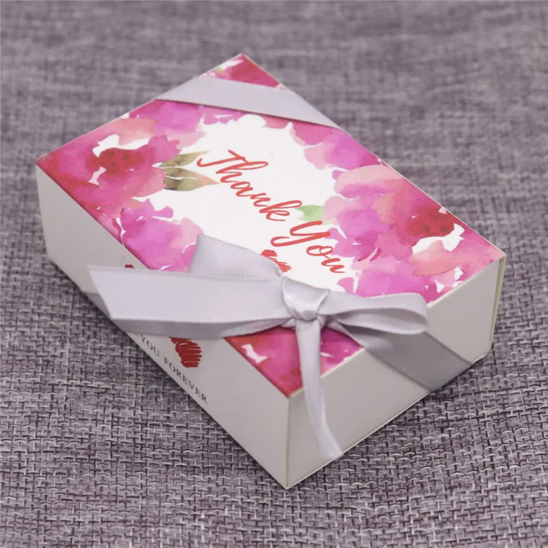 box as pic 8,4*5,8*3 см, новинка, горячая Распродажа, белый/коричневый цвет, дизайн, печатная Подарочная коробка, сделай сам, ручная работа, любовь, свадьба, подарок, мыльница для детского душа - Цвет: box as pic