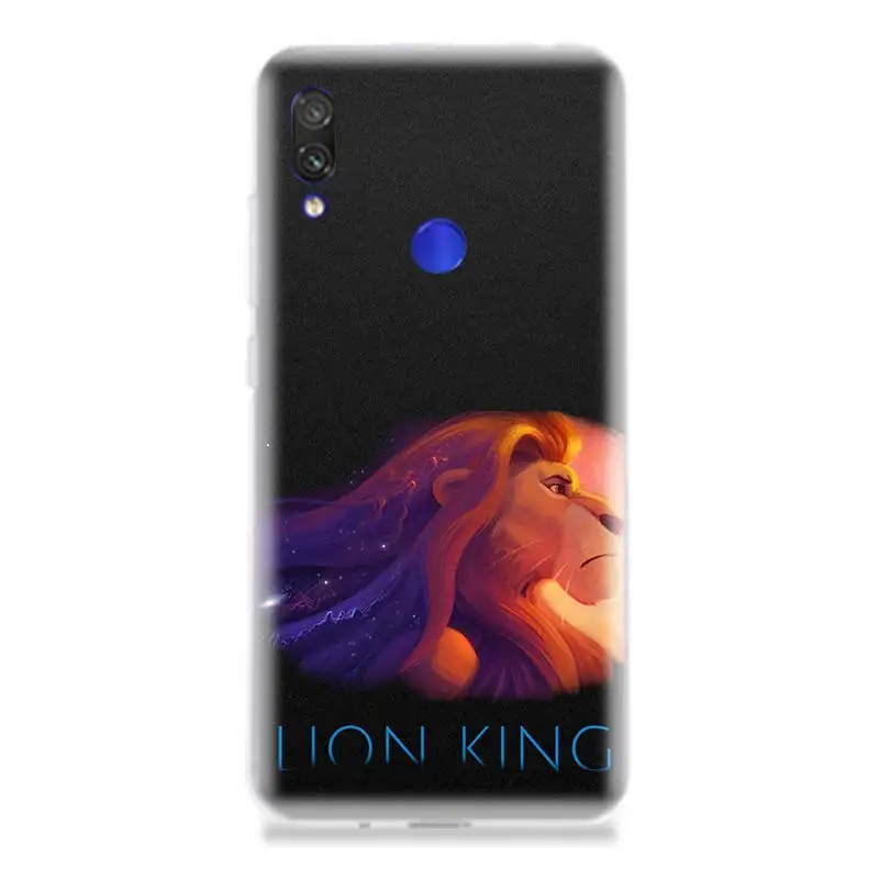 Чехол для телефона Simba The King Lion Xiao mi Red S2 Y3 Y2 K20 Pro Note 7 S 6 5 4 4X Pocophone F1 9 8 A2 Lite Coque |