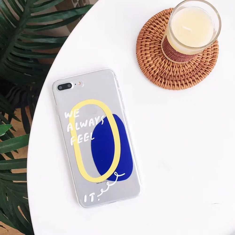 Hazy beauty для iPhone X 6 S 7 8 Plus чехол прозрачный узорчатый мягкий силиконовый из ТПУ