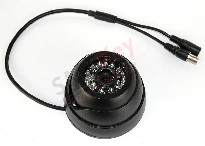 SMTKEY 24 шт. ИК-ПОДСВЕТКОЙ Ночного видения Настоящее 700TVL 1/3 "Цветной CMOS с Высоким