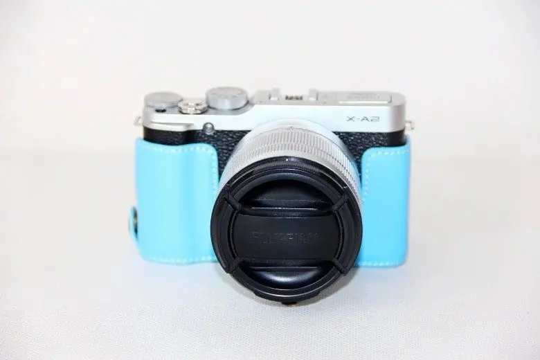 Новинка чехол для фотоаппарата FUJIFILM FUJI из искусственной кожи XA1|leather half case|half