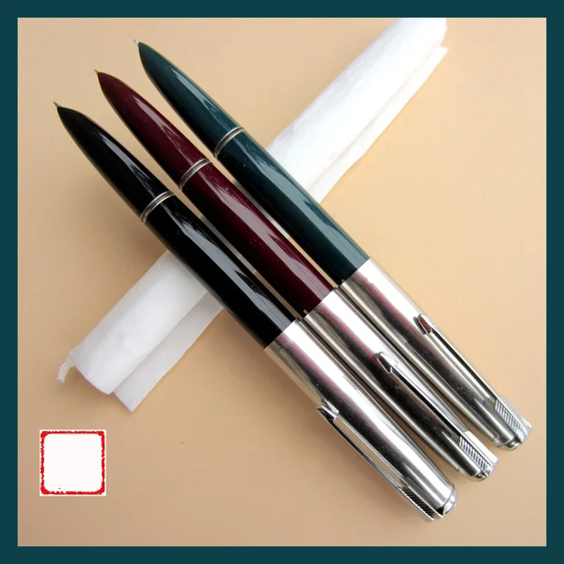 Ручка перьевая из серебра 616 пробы с зажимом 0 5 мм 134 мм|fountain pen|steel fountain penhero |