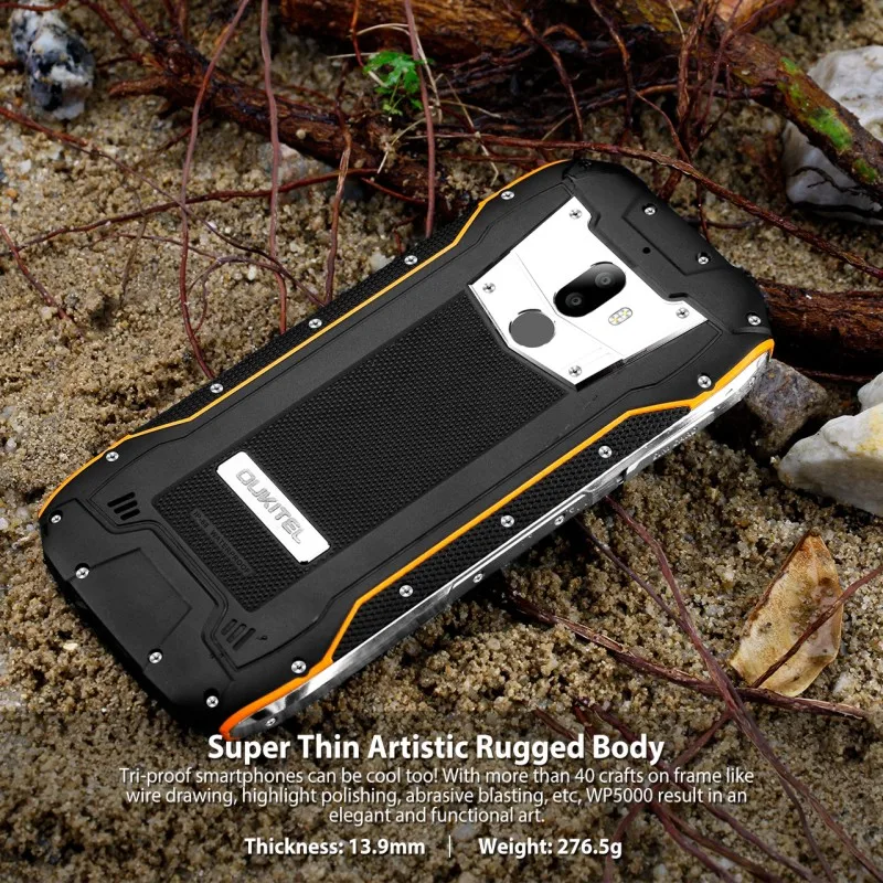 Oukitel WP5000 смартфон с 5 7 дюймовым дисплеем восьмиядерным процессором Helio P25 ОЗУ 6 ГБ