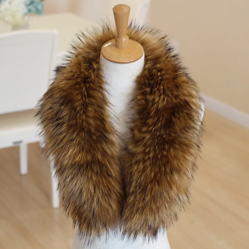 Роскошные дизайнерские зимние шарфы Модное теплое пальто воротник накидка из