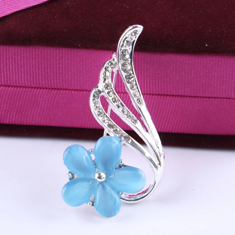 Брошь в виде крыльев Simpie цветы ювелирные изделия для женщин/мужчин модные брошь