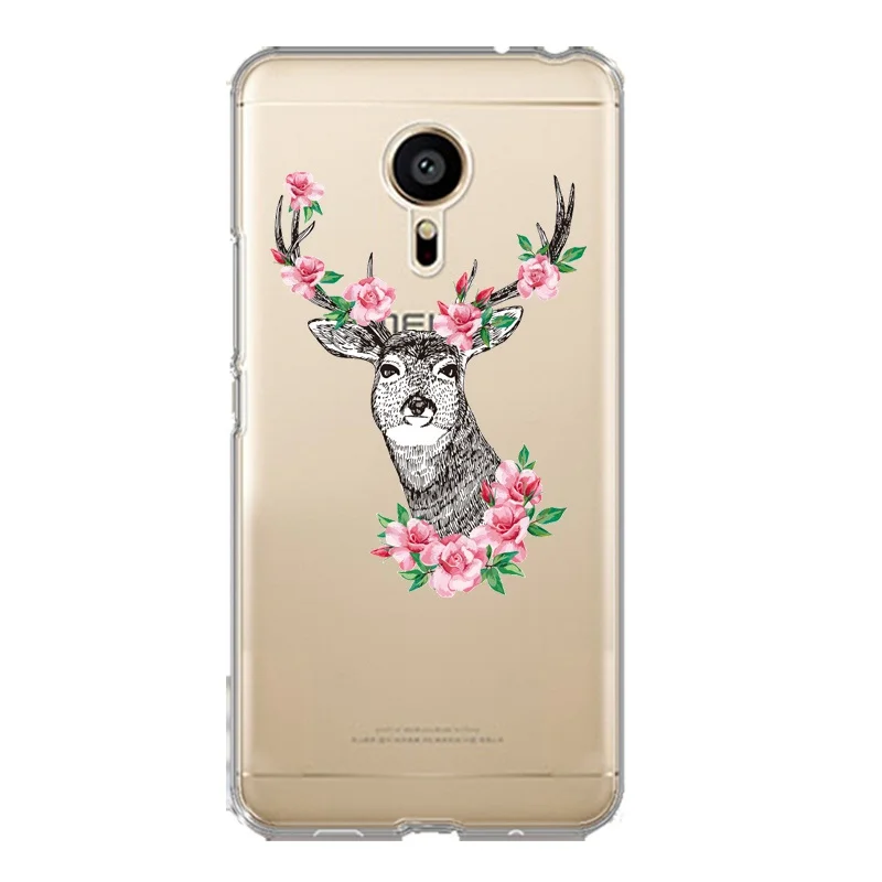 Мягкий прозрачный чехол для телефона из ТПУ с пандой meilan MX6 pro6 U20 U10 A5 M5 M5S E E2 Sunlight