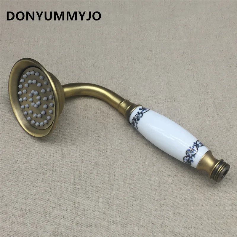DONYUMMYJO Хорошее качество кран аксессуар ручной душ для душа кран Античная нержавеющая сталь Готовая