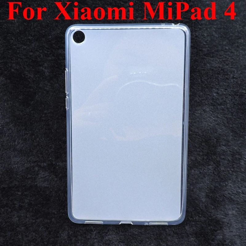 Мягкий чехол накладка из ТПУ Для Xiaomi Mipad 4 защитный MiPad4 Mi pad4 сумка футляр для