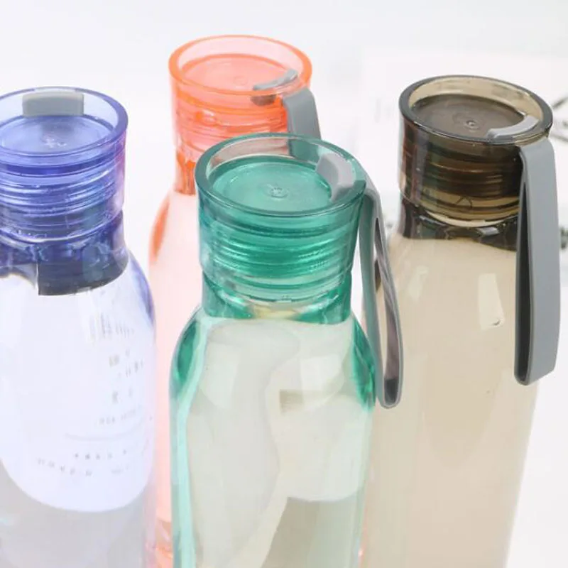 Портативная пластиковая бутылка для воды 500 мл|shaker water bottle|bottle bpa freewater bottle free |