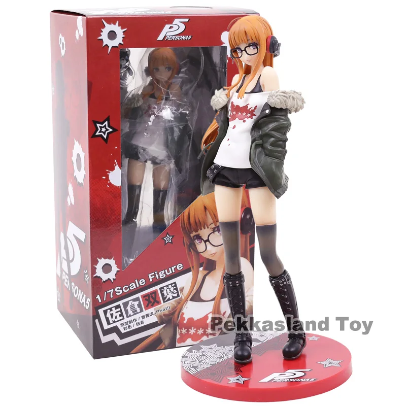 P5 Persona 5 футаба Сакура масштаб 1/7 ПВХ фигурка Коллекционная модель игрушка|Игровые