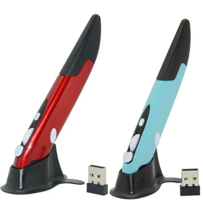 Беспроводной ручка Мышь Оптический для компьютера ПК Android поставить ноутбука 2 4