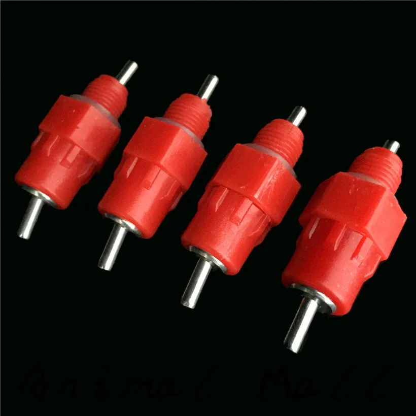 Поилка для сосков 100 шт. поилка кур водосборник товары птицы с углом обзора 360