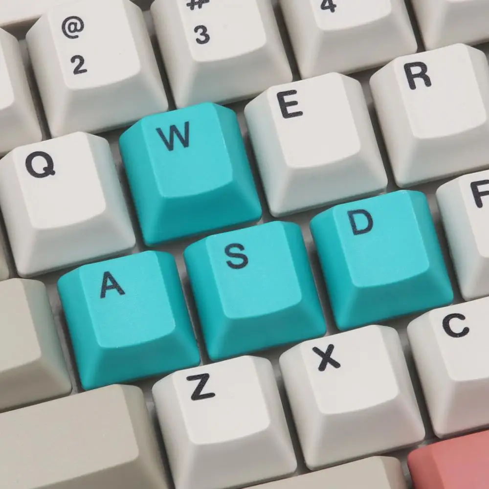EC WASD краситель подбитые брелки PBT Материал для клавиатуры Topre realforce HHKB|Клавиатуры|