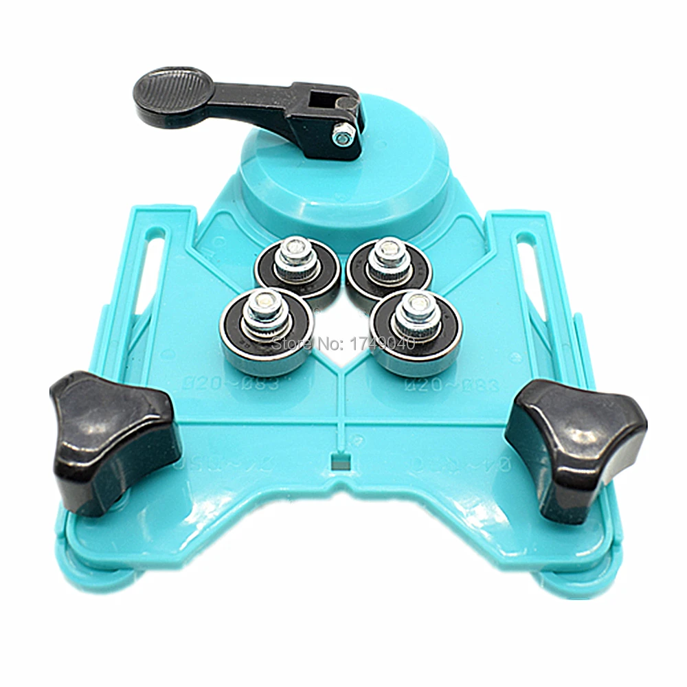 Регулируемая стеклянная плитка Алмазная кольцевая пила сверлильный джиг