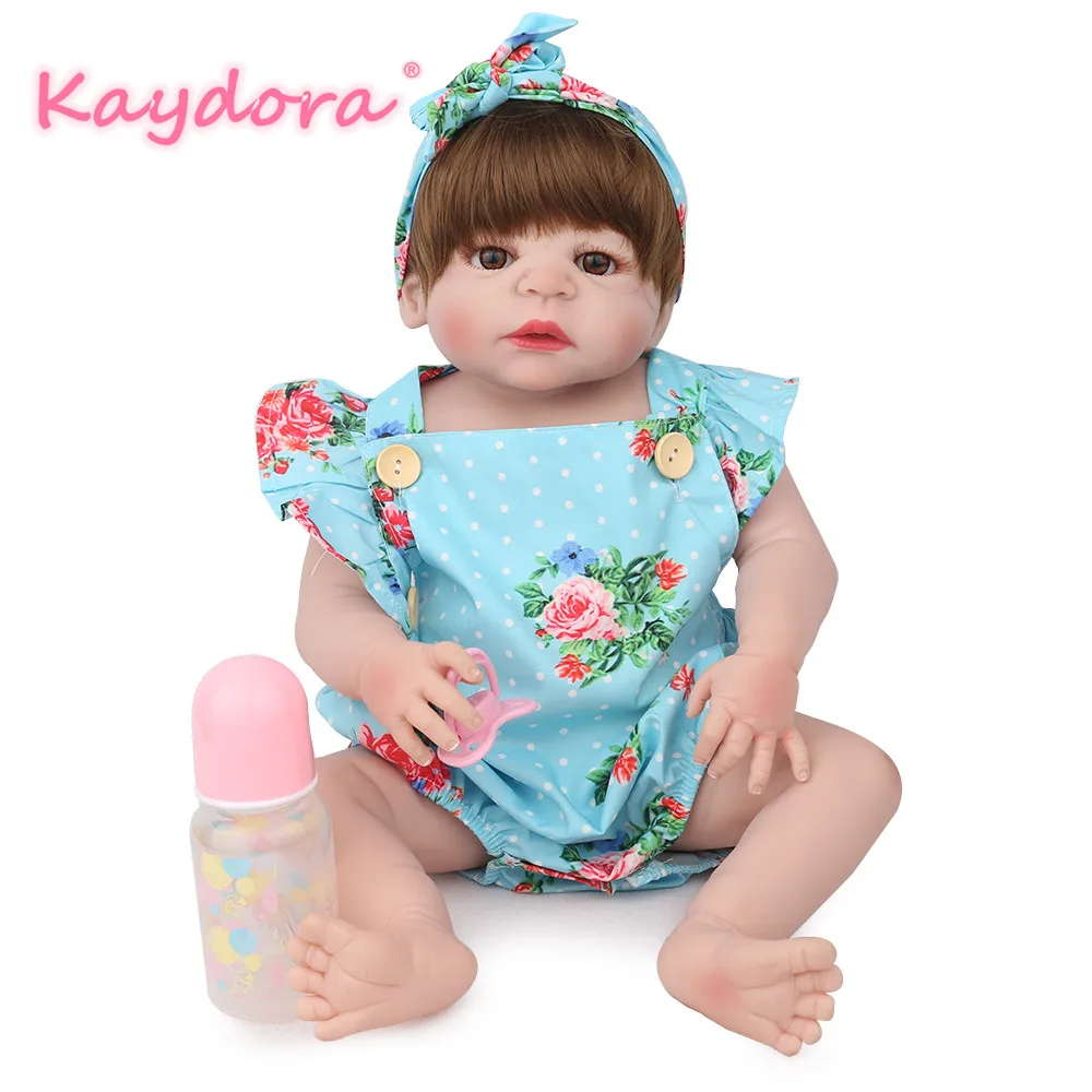 

Kaydora 22 inch handmade boneca reborn doll lol reborn bebe realistic summer newborn dolls girls kids Christmas gift