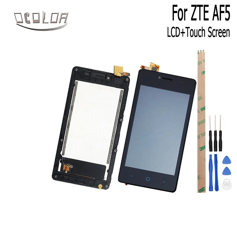 Ocolor для zte Blade AF5 ЖК дисплей и сенсорный экран + рамка инструменты клей 4 5 &quotдля