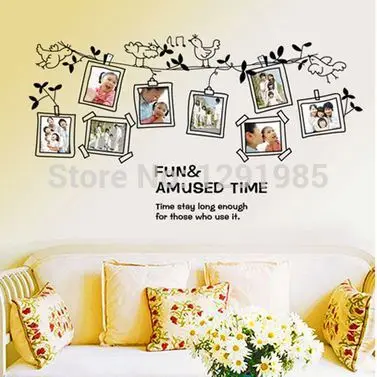 Фоторамка красивая забавная фоторамка настенное дерево наклейки для