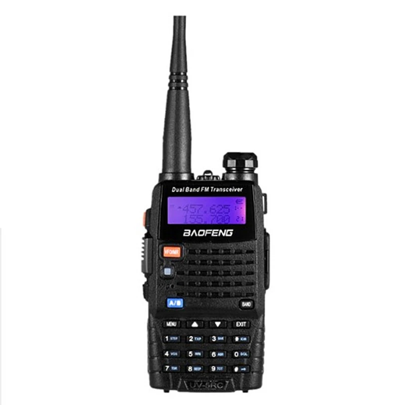 1 pc baofeng UV-5RC UV 5RC UV5RC для cb рация 10 км автомобильная портативная рации ham радиостанция трансивер baufeng двухдиновая магнитола радиостанции boafeng телефон радио станция walki talki для двухдиапазонная uhf vhf - Цвет: 1 pc