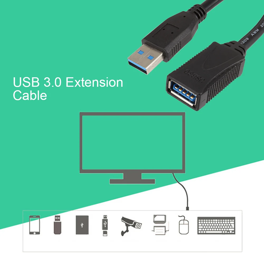 0 3/0 5/1/1. 5/3/5 м USB3.0 кабель удлинитель для принтеров Аксессуары камер XR649|Кабели