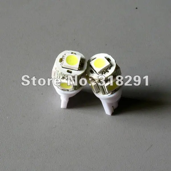 100 шт./лот T10 5 SMD 5050SMD автомобиля 194 168 192 W5W светодиодный свет Автомобильные лампы светодиодные лампы 12 v