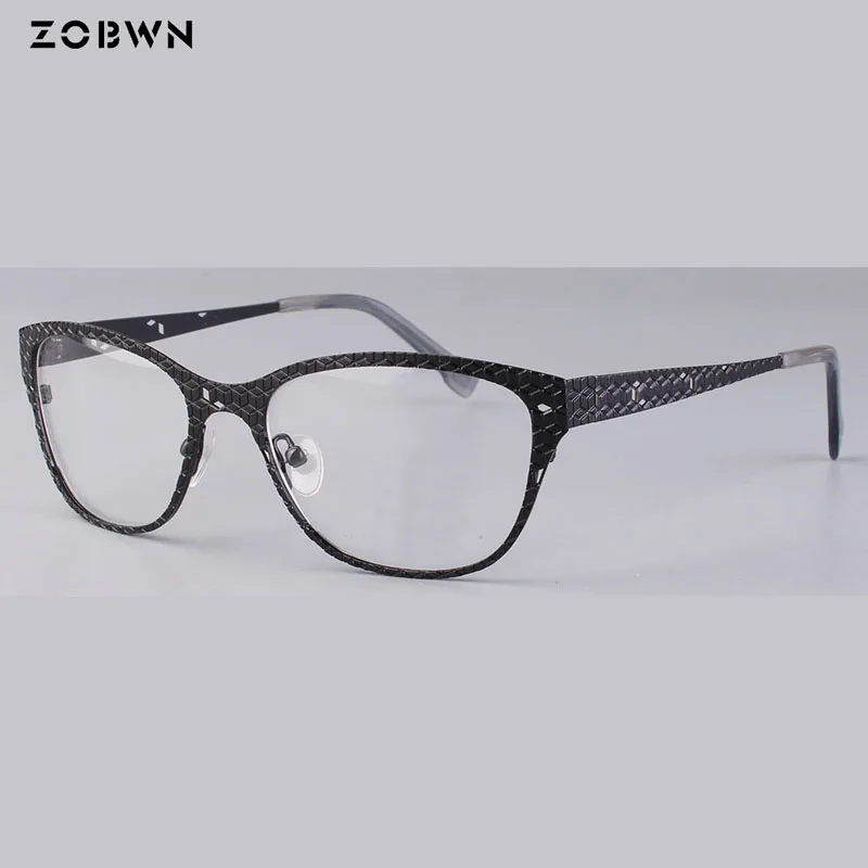 AB3308 C1 Дизайн, очки высокого качества, черные очки, женские очки gafas oculos de grau feminino, мужские винтажные очки - Цвет оправы: AB3308 C1