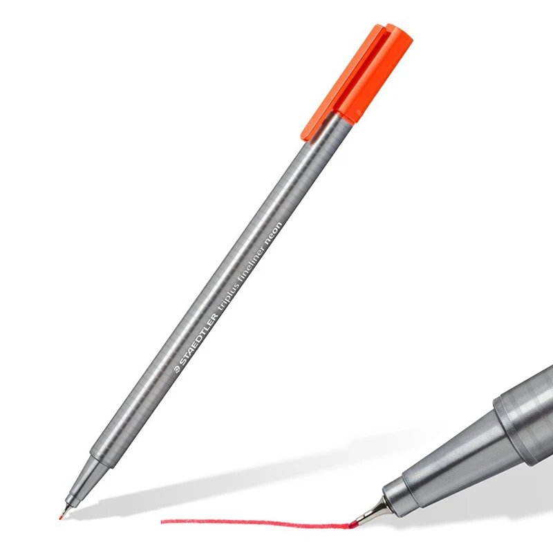 LifeMaster Staedtler Triplus Fineliner фломастер ручка для рисования маркеры 0,3 мм многоцветный 334SB