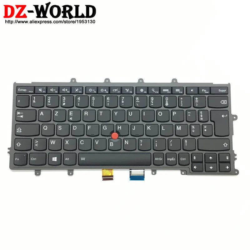 Original para Thinkpad Novo X260 Computador Portátil Retroiluminado Teclado Francês França 01av511 01av551 Sn20k79614 X230s X240 X240s X250