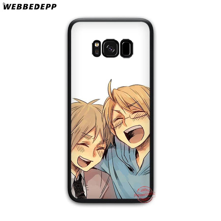 WEBBEDEPP Hetalia Axis Powers мягкий чехол для Samsung A6 A7 A8 A9 J6 2018 S6 S7 S8 S9 S10E S20 Ultra Note 8 9 10 Lite Plus |
