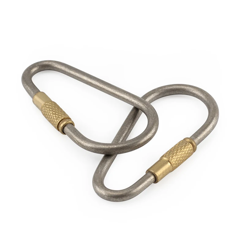 1 шт. титановый сплав + фотомагнитная подвесная Пряжка для кемпинга на открытом