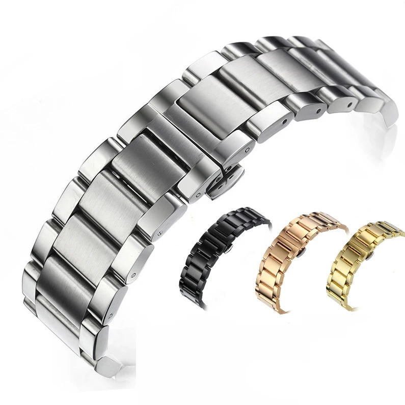 Ремешок Quick Release Metal Band Watch Нержавеющая сталь замена ремешок|Ремешки для часов| |