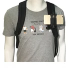 Вращающийся на 360 градусов зажим для быстрого крепления, быстросъемный рюкзак для шапки, зажим для Gopro yi 4k Iphone All 3,5-6,8 