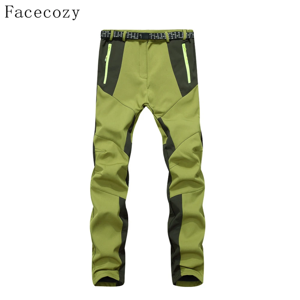 Женские флисовые брюки Facecozy зимние ветрозащитные для походов пеших прогулок |