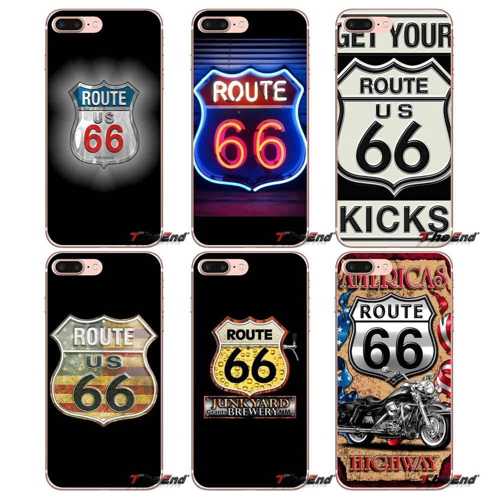 Аксессуары чехлы для телефонов route 66 Samsung Galaxy S2 S3 S4 S5 MINI S6 S7 edge S8 S9 Plus Note 2 3 4 5 8 Coque