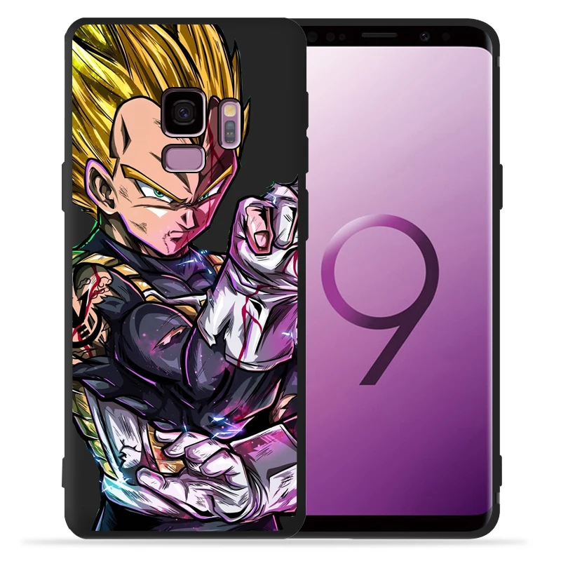 Dragon Ball Супер Гоку Вегета Дракон Чехол для телефона для чехол для Samsung Galaxy S9 S8 S10 плюс S7 S6 край S10 Lite Note9 8 крышка Etui - Цвет: 10
