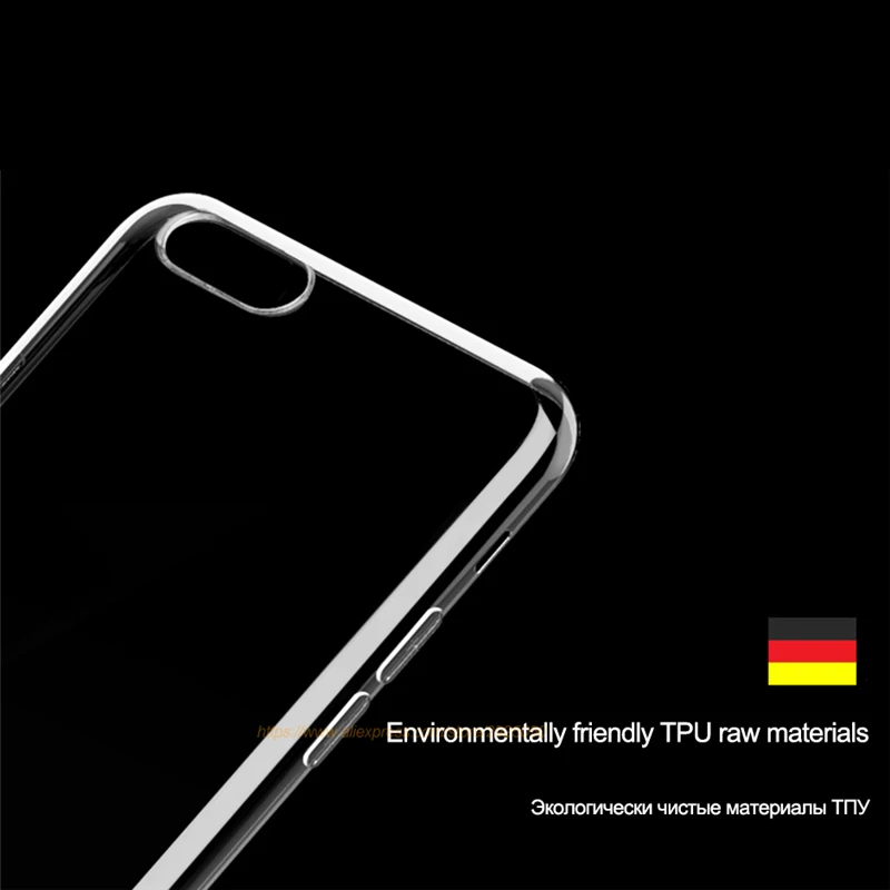 Прозрачные чехлы для iphone 6 силиконовый чехол 6S роскошный мягкий из ТПУ 6s plus Чехлы |