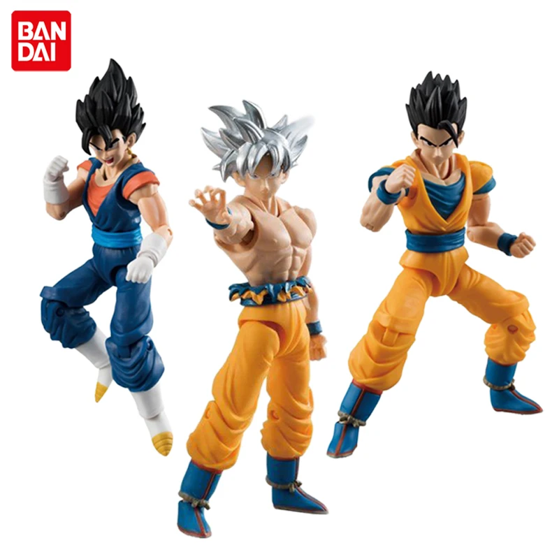"Dragon Ball SUPER" BANDAI SHODO SHOKUGAN Vol.6 фигурка-Сон Гоку ультра Instinct& Gohan& Vegetto(высота 9 см
