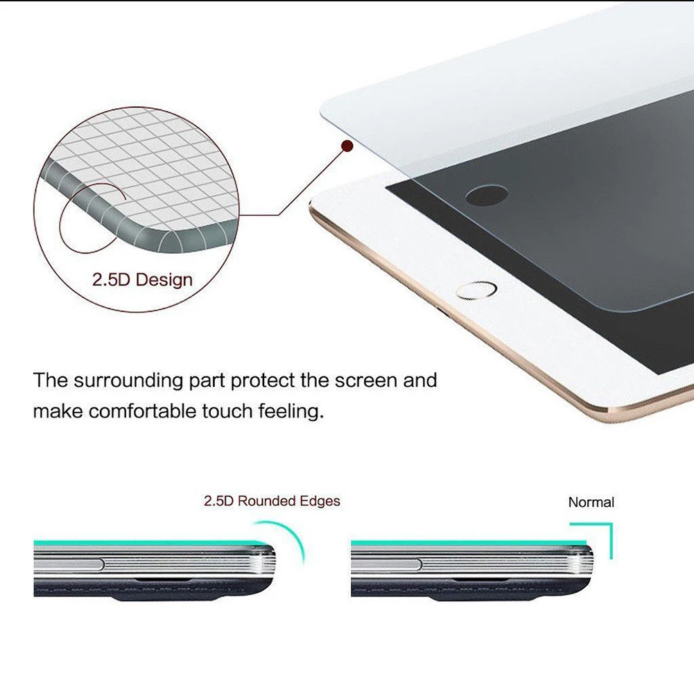 

New Arrival 1/3Pcs Full Cover Tempered Glass Screen Film for Huawei MediaPad T3