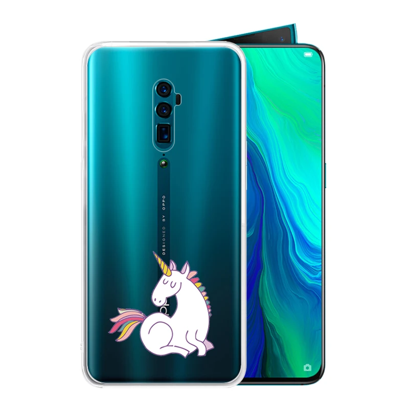 Soft Silicone Clear TPU Case for OPPO Reno 10x zoom Reno2 F 2 Z R17 R15 R11 Plus 9S R15X Ace K5 K3 K1 Cover | Мобильные телефоны и