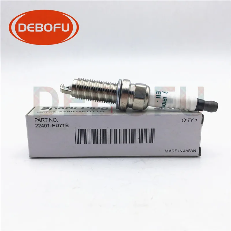 10 шт./лот 22401 ED71B высокое качество FXE20HE11 3436 двойные Иридиевые свечи зажигания для