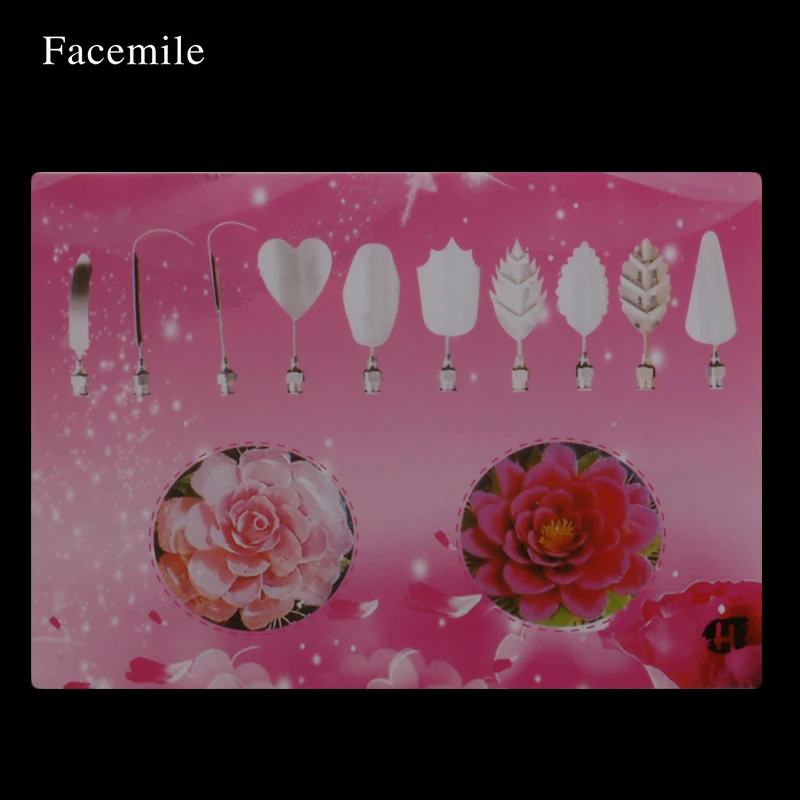 Facemile 3D инструмент для создания рисунка из желе инструменты работы с желатином