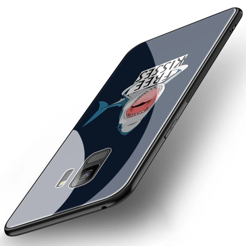 Стеклянный чехол Lavaza из ТПУ для Samsung Note 8 9 S7 S8 S9 S10 A10 A20 A30 A40 A50 A60 A70 Edge Plus | Мобильные