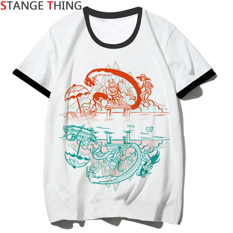 Футболка Мужская/женская с мультяшным принтом забавная тенниска для игр в