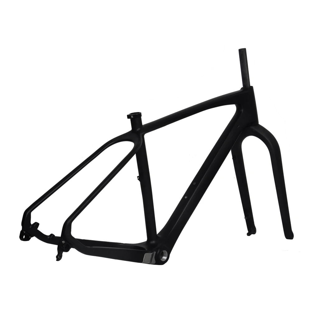 26er Dengfu Fat bike полный карбоновый UD матовый BSA 197 мм Снежный/песок/жир велосипедные рамы полный внутренний кабель через ось 4," шины для жировых велосипедов